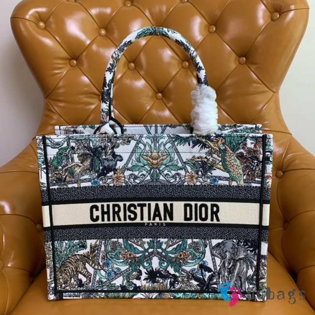 Dior Book Tote Pietro Ruffo 36x27.5x16.5cm - 1