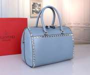 Valentino Large Bag In Blue 30x22x17cm - 6