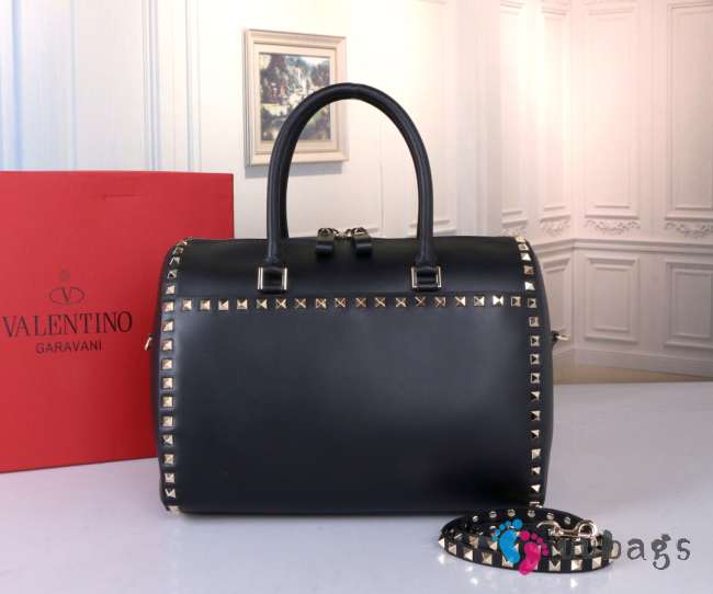 Valentino Large Bag In Black 30x22x17cm - 1