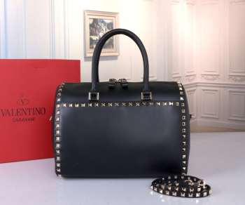 Valentino Large Bag In Black 30x22x17cm