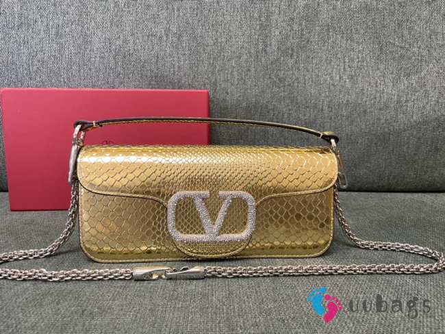 Valentino Garavani Miniloc In Gold 27x13x6cm - 1