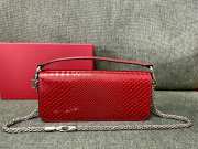 Valentino Garavani Miniloc In Red 27x13x6cm - 4