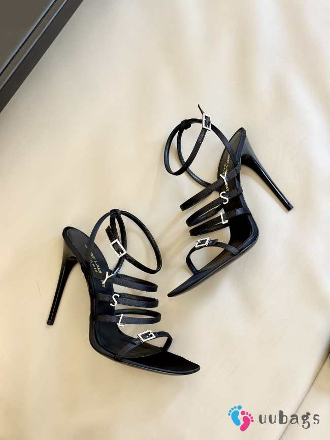 YSL High Heels In Black 11cm - 1