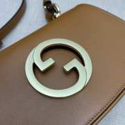 Gucci Blondie Medium Shoulder Bag In Brown 22x13x5.5cm - 3