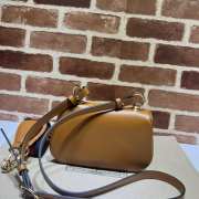 Gucci Blondie Medium Shoulder Bag In Brown 22x13x5.5cm - 5