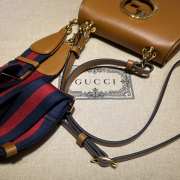 Gucci Blondie Medium Shoulder Bag In Brown 22x13x5.5cm - 6