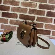 Gucci Blondie Medium Shoulder Bag In Dark Brown 22x13x5.5cm - 6