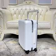 Louis Vuitton Monogram Horizon In White Luggage 35x55x20cm - 6