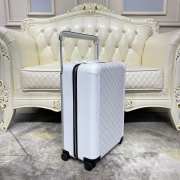 Louis Vuitton Monogram Horizon In White Luggage 35x55x20cm - 4