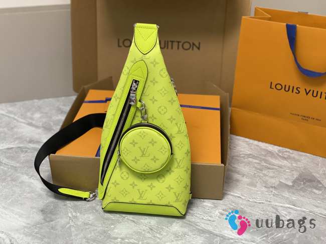 Louis Vuitton M30945 Sac Sling Duo In Yellow 20x42x6cm - 1