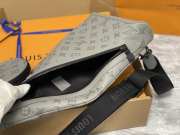 Louis Vuitton M21890 Sac Sling Duo In Gray 20x42x6cm - 5