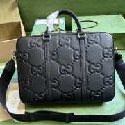 Gucci double G briefcase in black 40x29x6cm - 6