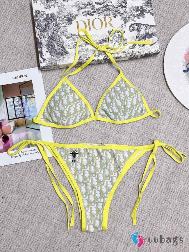 Dior bikini yellow B002 - 1