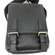 Loewe Military Crossboby Bag In Black 14x8x19cm - 3