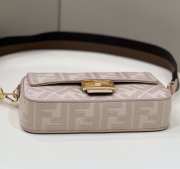 Fendi Baguette Beige 0159A 27×6×14cm - 5