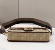 Fendi Baguette Caramel 0159A 27×6×14cm - 5