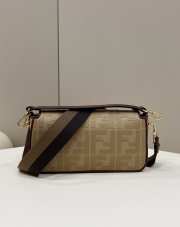 Fendi Baguette Caramel 0159A 27×6×14cm - 2