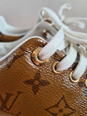 Louis Vuitton Brown Monogram Canvas Low Top Sneakers - 5