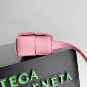 Bottega Veneta Mini Cassette Bag In Pink 12x8x4cm - 2