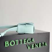 Bottega Veneta Mini Cassette Bag In Mint 12x8x4cm - 3