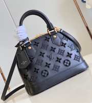 Louis Vuitton M91606 Alma BB In Black 23.5x17.5x11.5cm - 3