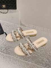 Chanel Bing Bing Slippers 2023 In Beige - 3