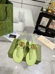 Gucci slipper in light green  - 1