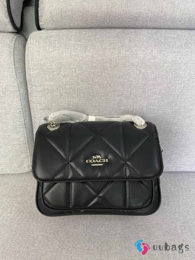 Coach Klare with silver buckle in black 25x17x8.5cm - 1