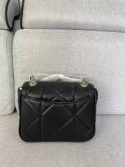 Coach Klare with silver buckle in black 25x17x8.5cm - 2