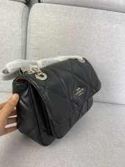 Coach Klare with silver buckle in black 25x17x8.5cm - 4