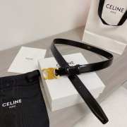 Celine logo belt in black width 2.5cm - 4