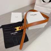 Celine logo belt in brown width 2.5cm - 6