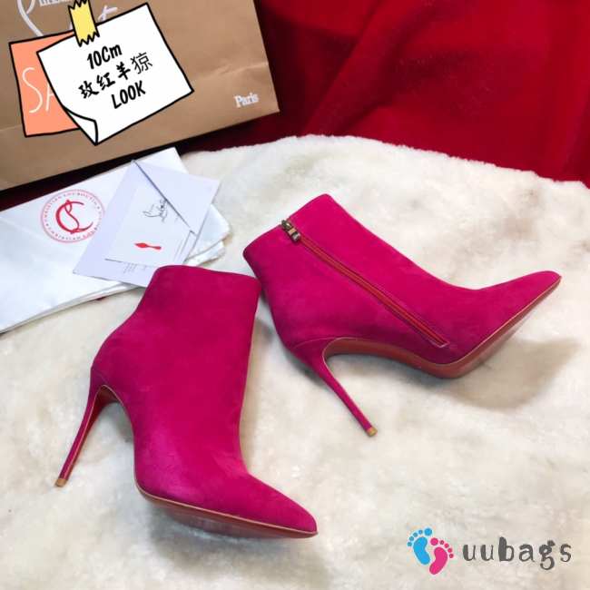 CL Boots In Pink 10cm - 1