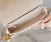 Dior 30 Montaigne Avenue In Beige 22.5x12.5x6.5cm - 6