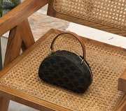 Celine half-moon bag in black 17.5x6x11.5cm - 2