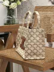 Celine Triomphe logo pattern totebag 26x19x13cm - 5