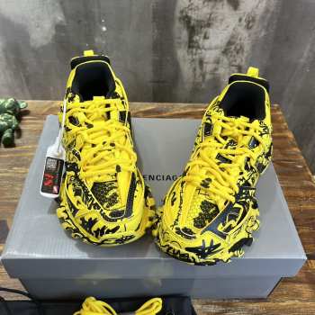 Balenciaga Triple S Sneaker In Yellow