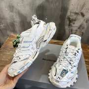 Balenciaga Triple S Sneaker In White - 6