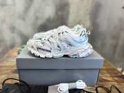 Balenciaga Triple S Sneaker In White - 5