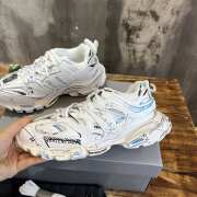 Balenciaga Triple S Sneaker In White - 3