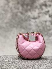 Chanel Luca Crossbody bag in pink  - 6