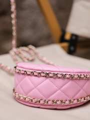 Chanel Luca Crossbody bag in pink  - 3