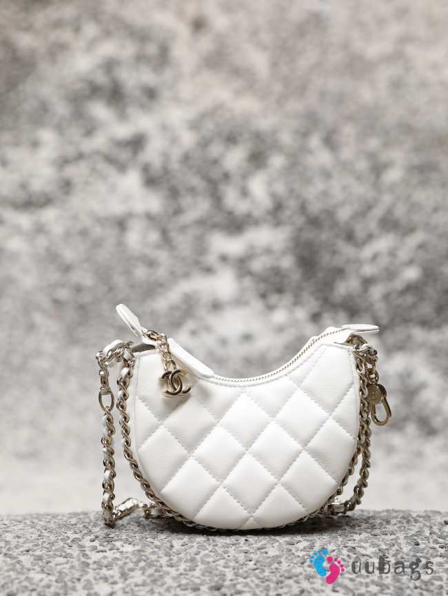 Chanel Luca Crossbody bag in white - 1