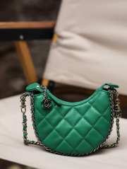 Chanel Luca Crossbody bag in green - 1