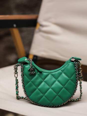 Chanel Luca Crossbody bag in green