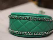 Chanel Luca Crossbody bag in green - 6