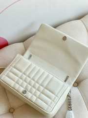 Burberry small lola crossbody bag in white 23x6x13cm - 3