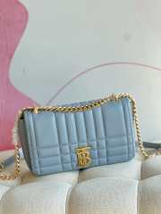 Burberry small lola crossbody bag in blue 23x6x13cm - 1