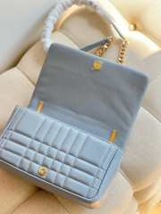 Burberry small lola crossbody bag in blue 23x6x13cm - 3