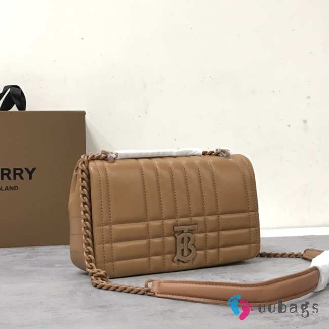 Burberry small lola crossbody bag in brown 23x6x13cm - 1